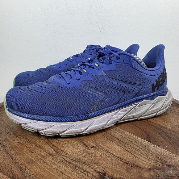 Hoka One One Arahi 5 Mens Blue And White Size 12 Running Shoes 1115010 DBBCK main image 10